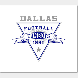 Retro Dallas Cowboys Posters and Art